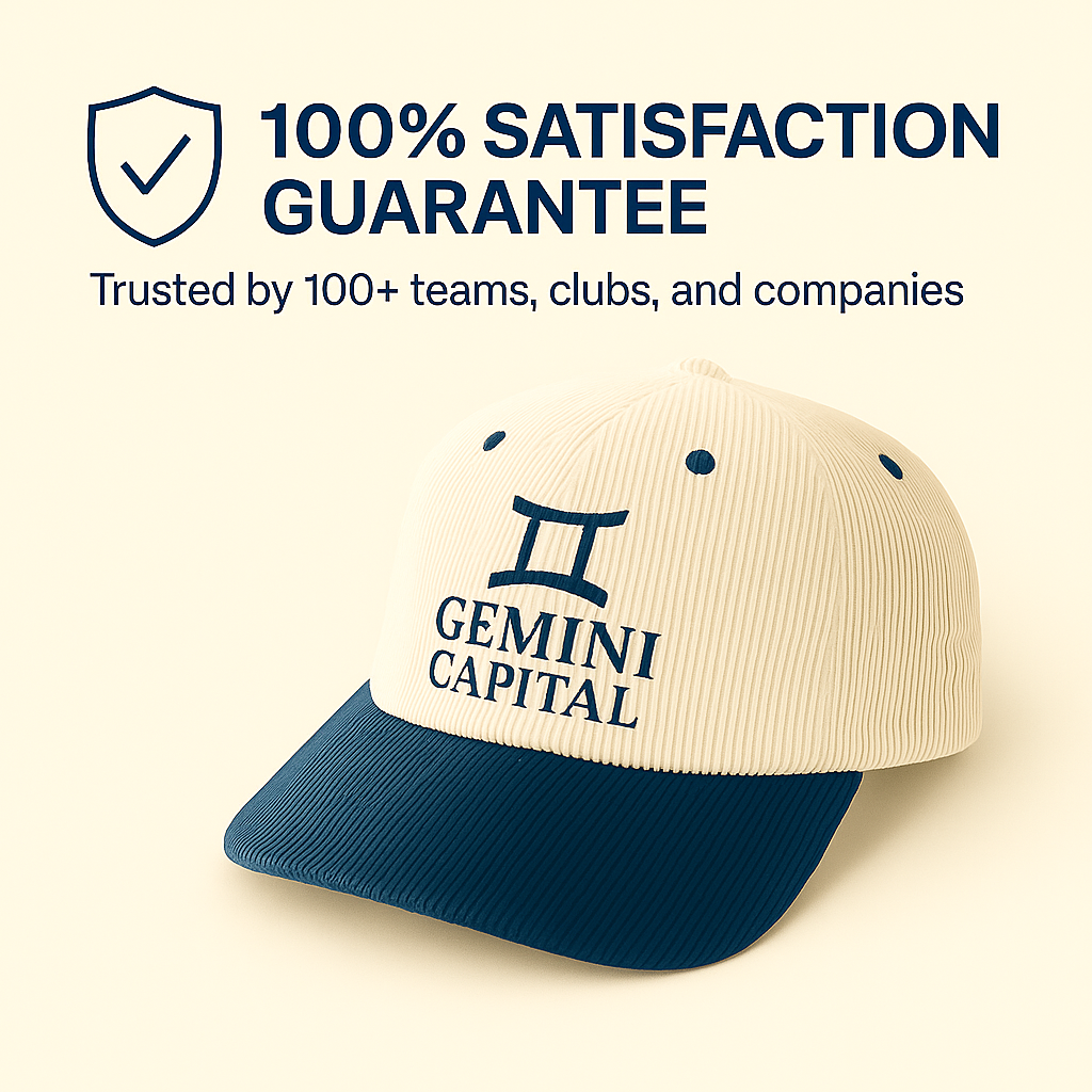 Custom Corduroy Caps